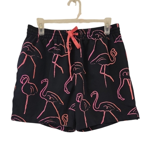 CHUBBIES "THE FUNSET BOULEVARDS" SWIM TRUNKS. 5.5" INSEAM. FLAMINGOS. SIZE LARGE - Picture 4 of 12